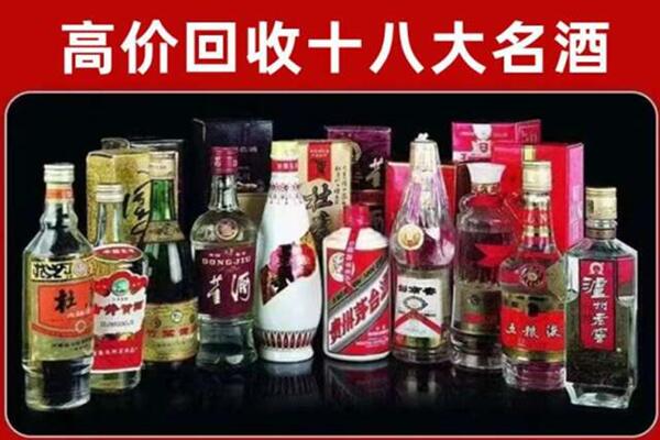 曲靖市马龙回收老酒